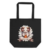 Aries April Astrological Sign Eco Tote Bag