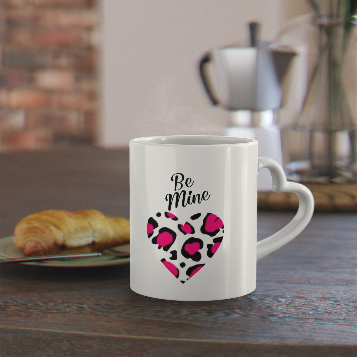 Heart-Shaped Mug Be mine