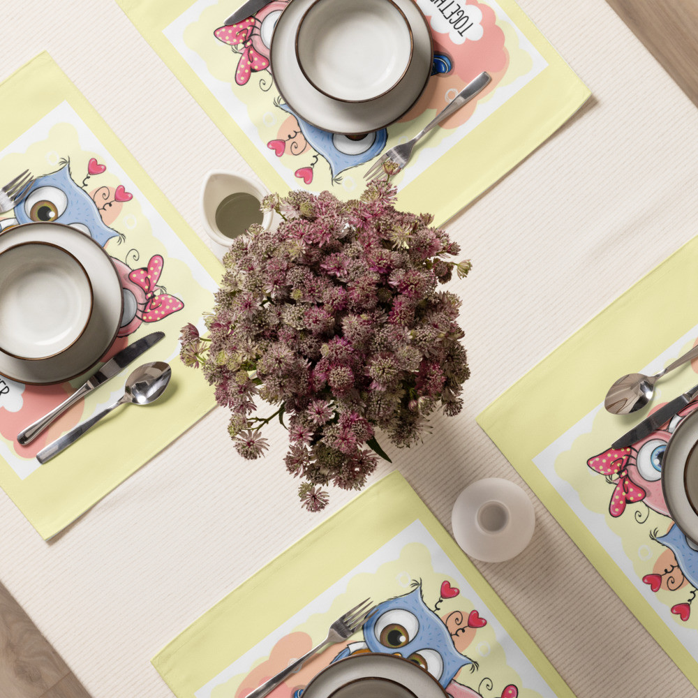 Placemat Set Together forever