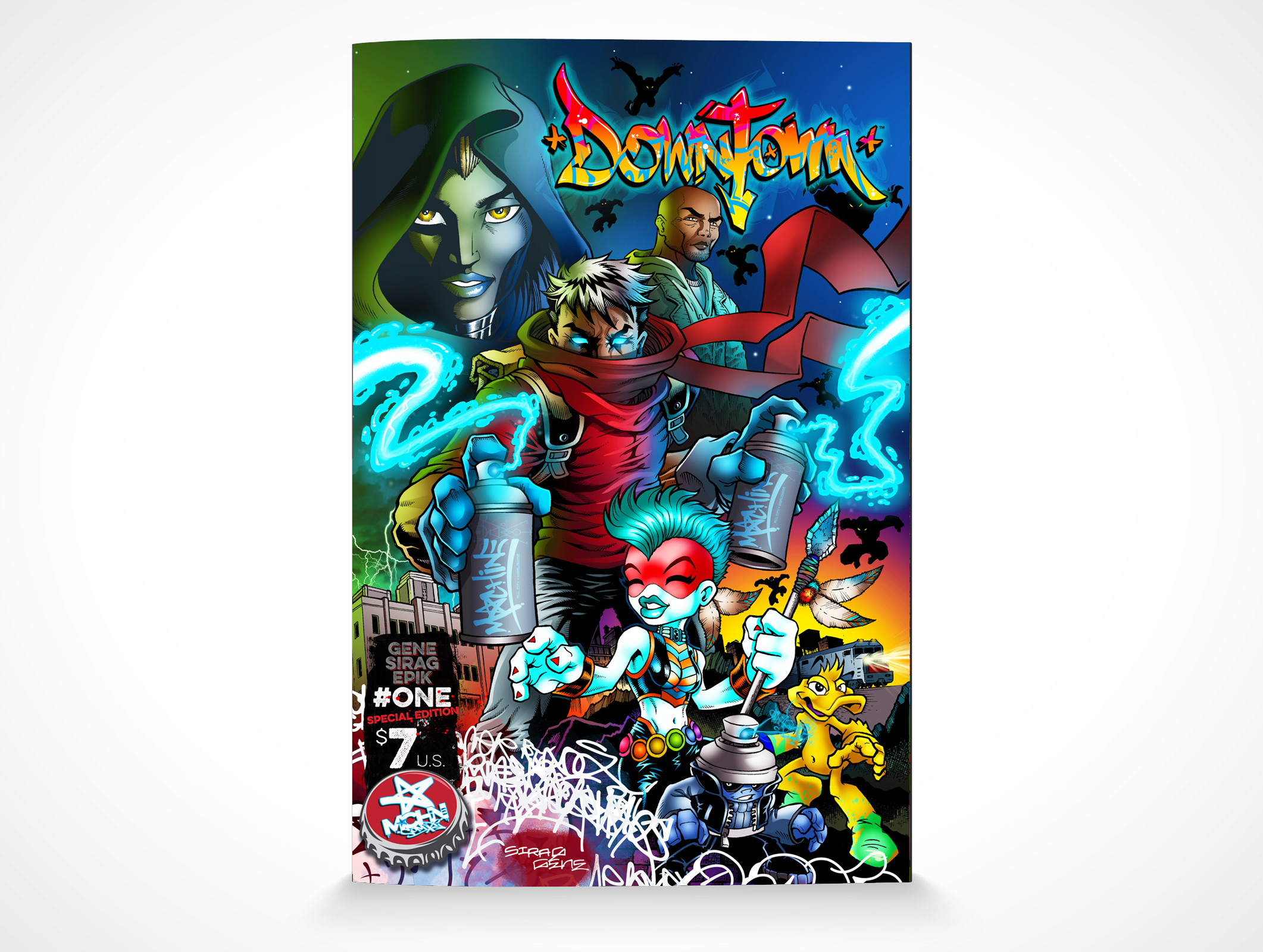 DOWNTOWN #1 - Cover A
