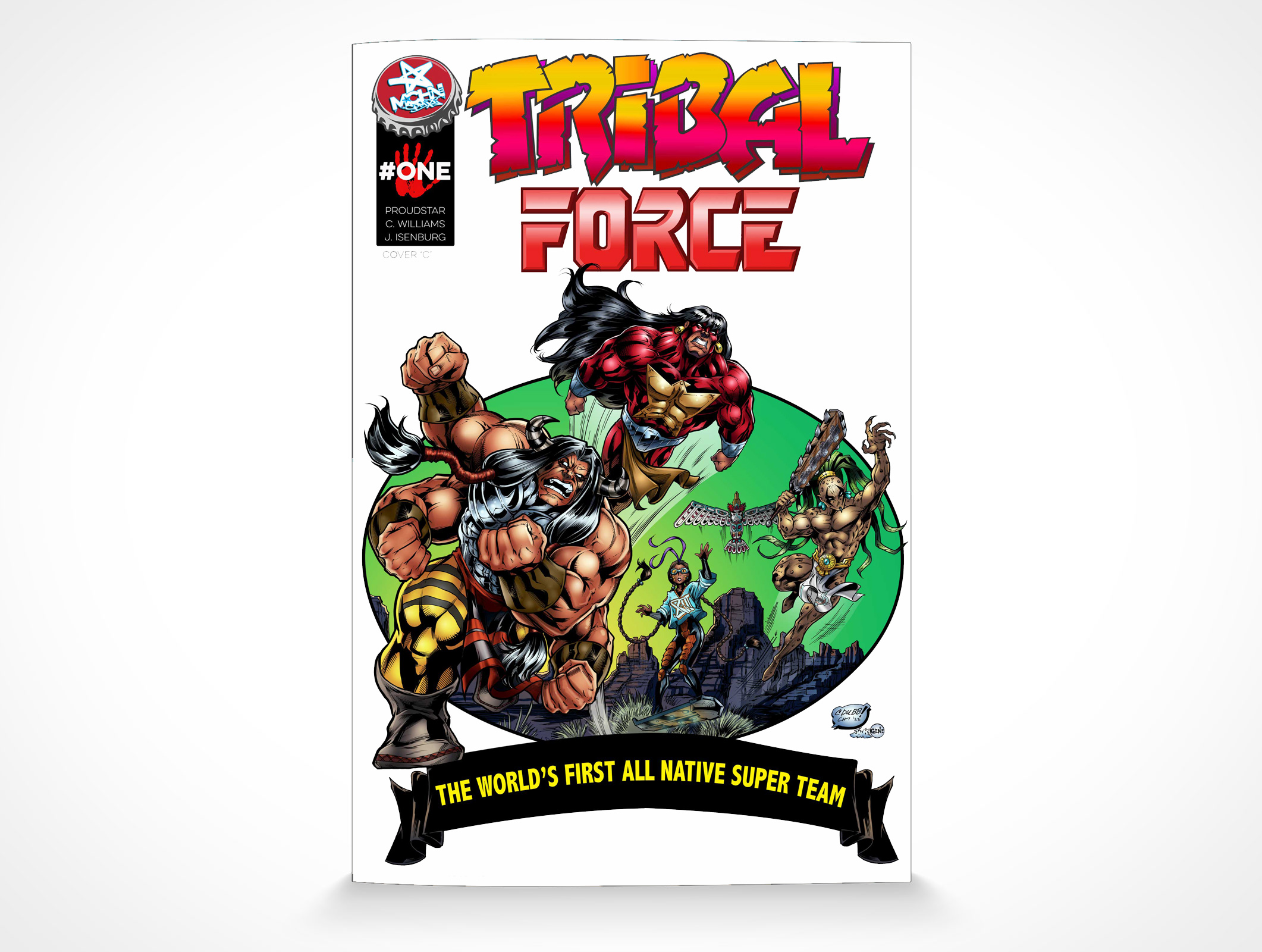 TRIBAL FORCE #1 - Cover C - LOW QUANTITY LEFT!