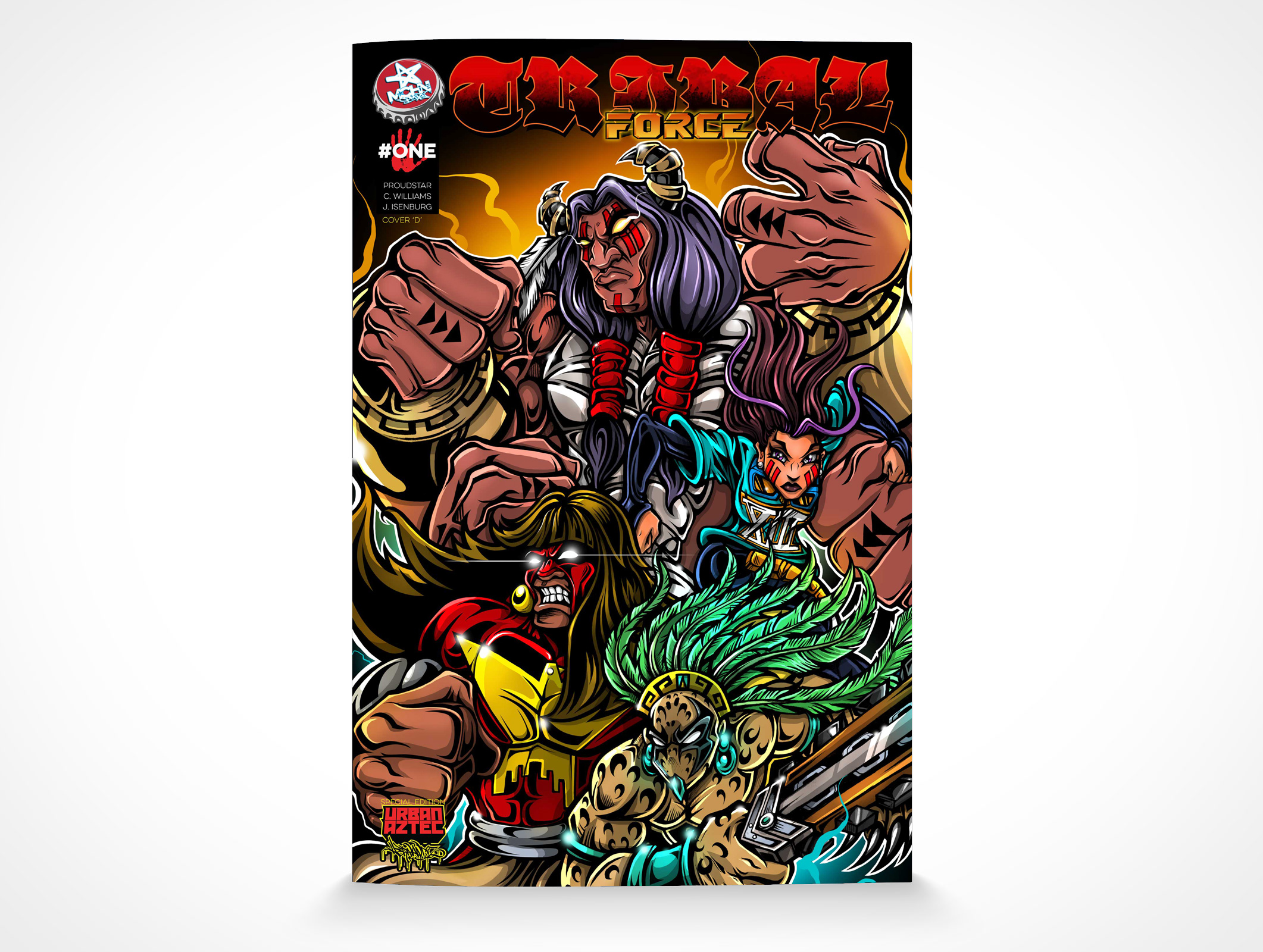 TRIBAL FORCE #1, Cover D - SOLD OUT