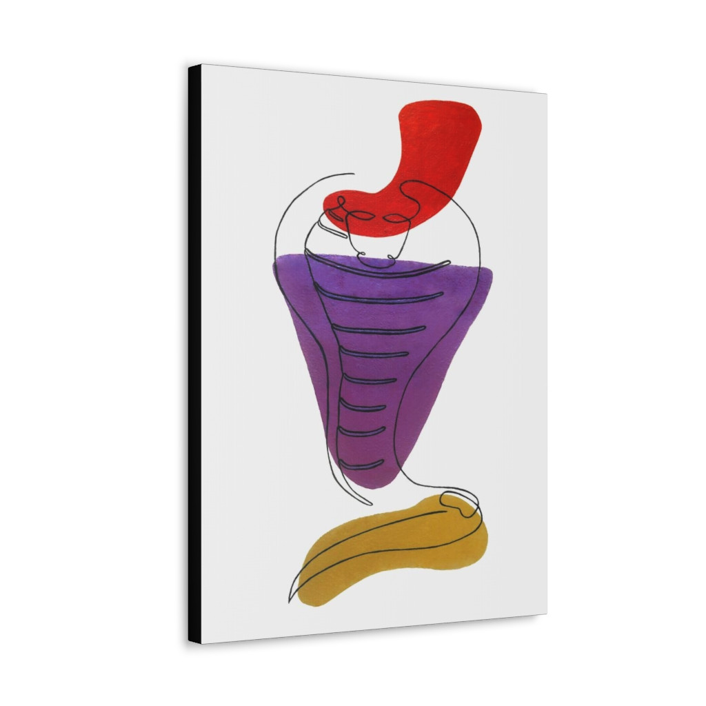 "Contemporary Cobra" on Canvas
