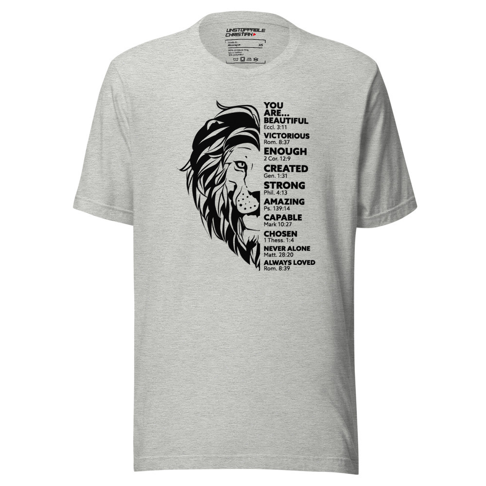 You Are A Lion Head - Unisex Short Sleeve Tee