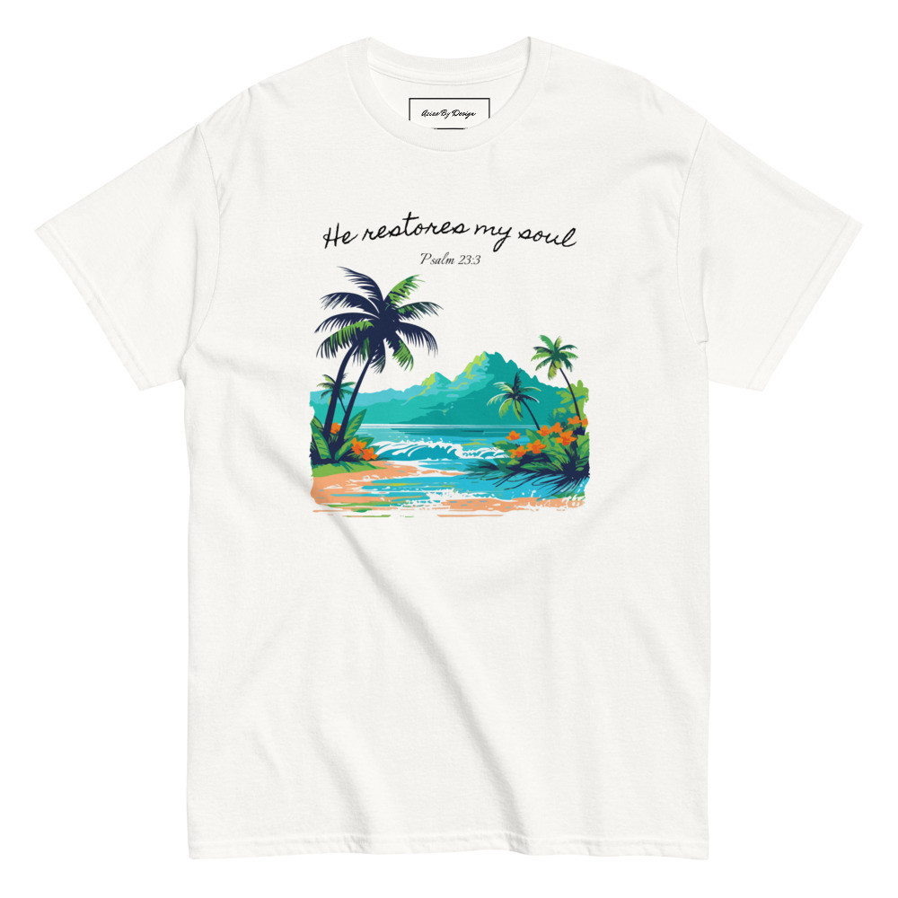 Psalm 23:3 Unisex classic tee