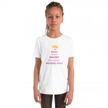 "I AM" Girl's Youth Short Sleeve T-Shirt