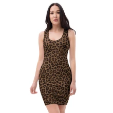 Leopard Print Bodycon dress