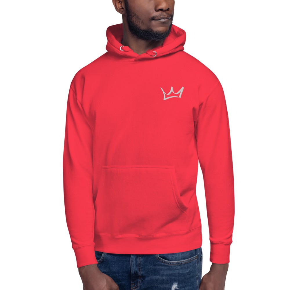 Crown Embroidered Unisex Hoodie