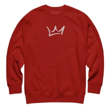 Center Crown Embroidered Unisex Premium Sweatshirt