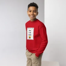 Jesus Is The Reason Youth crewneck sweatshirt