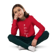 Joy Love Peace Youth long sleeve tee