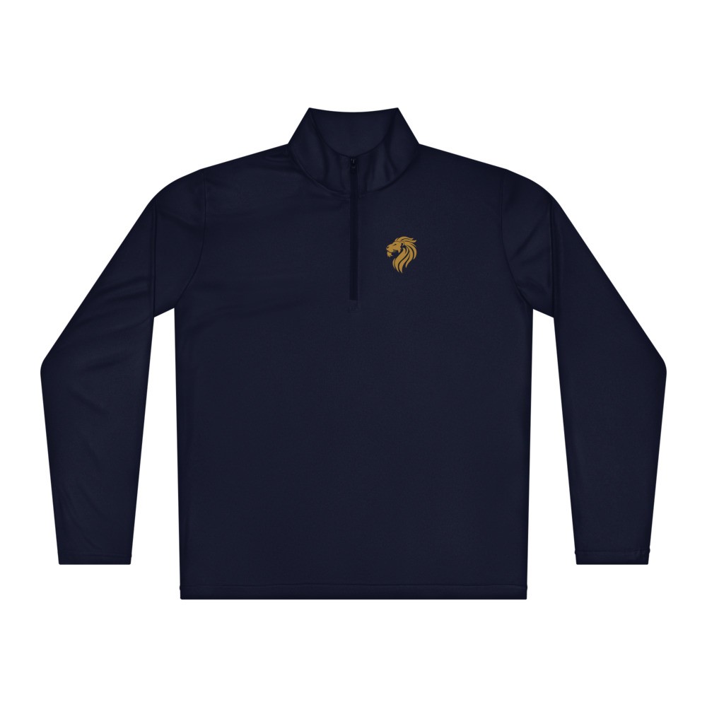 Lion-Chayil Lightweight quarter-zip pullover