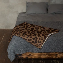 Leopard Print Throw Blanket