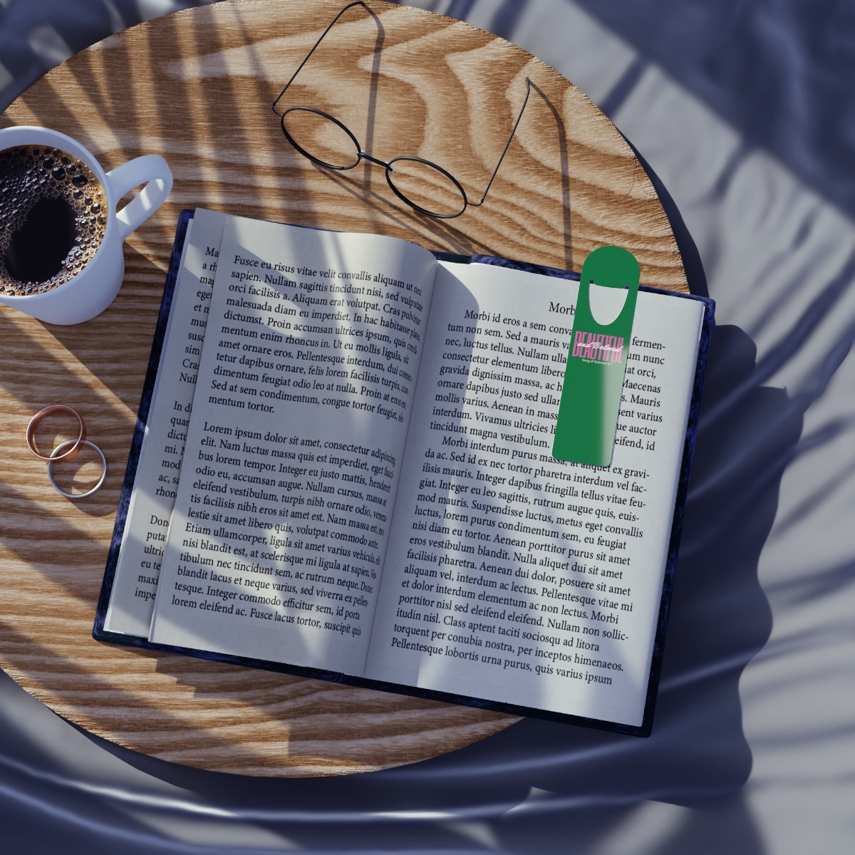 Beautiful & Beloved - Kelly Green Bookmark