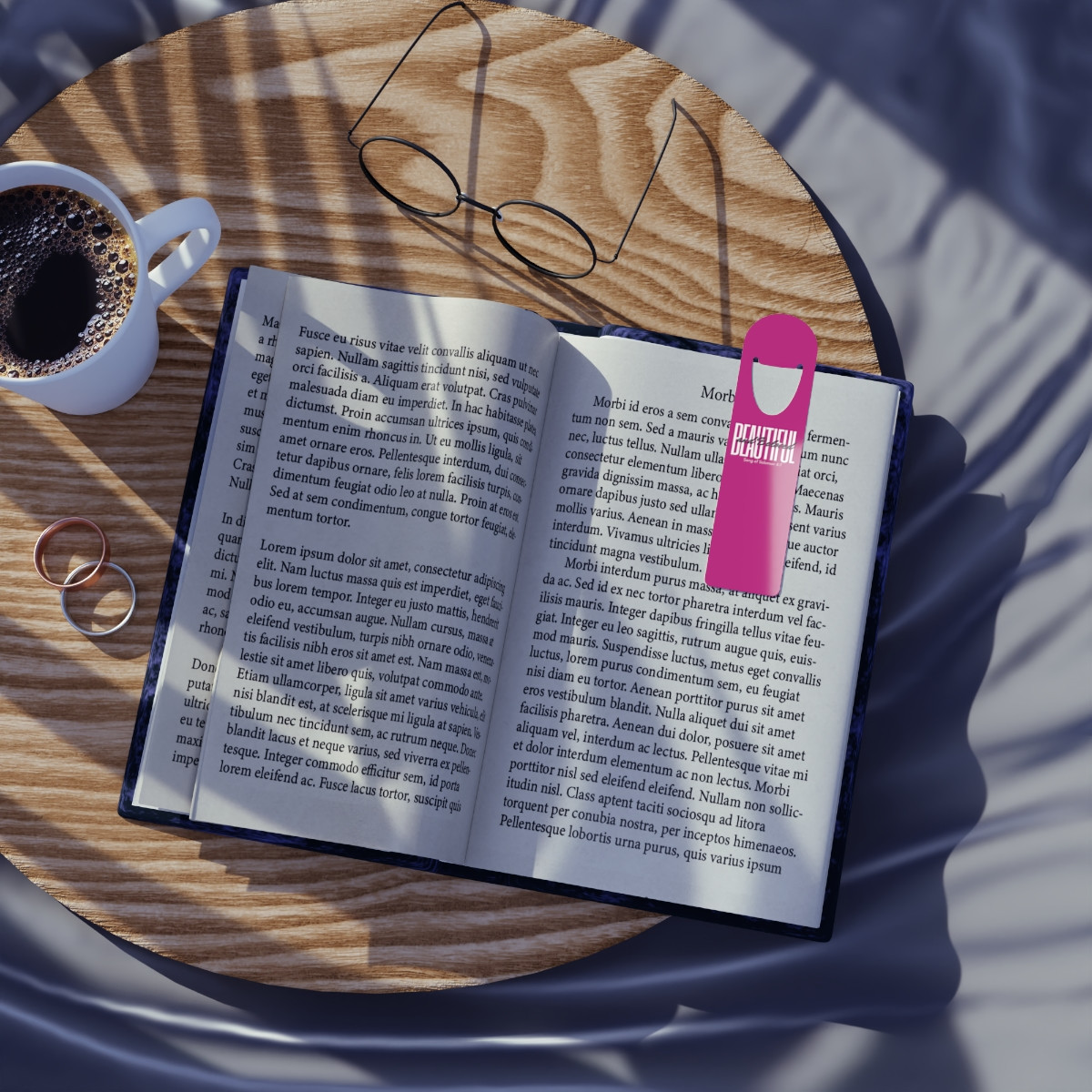 Beautiful & Beloved - Pink Bookmark