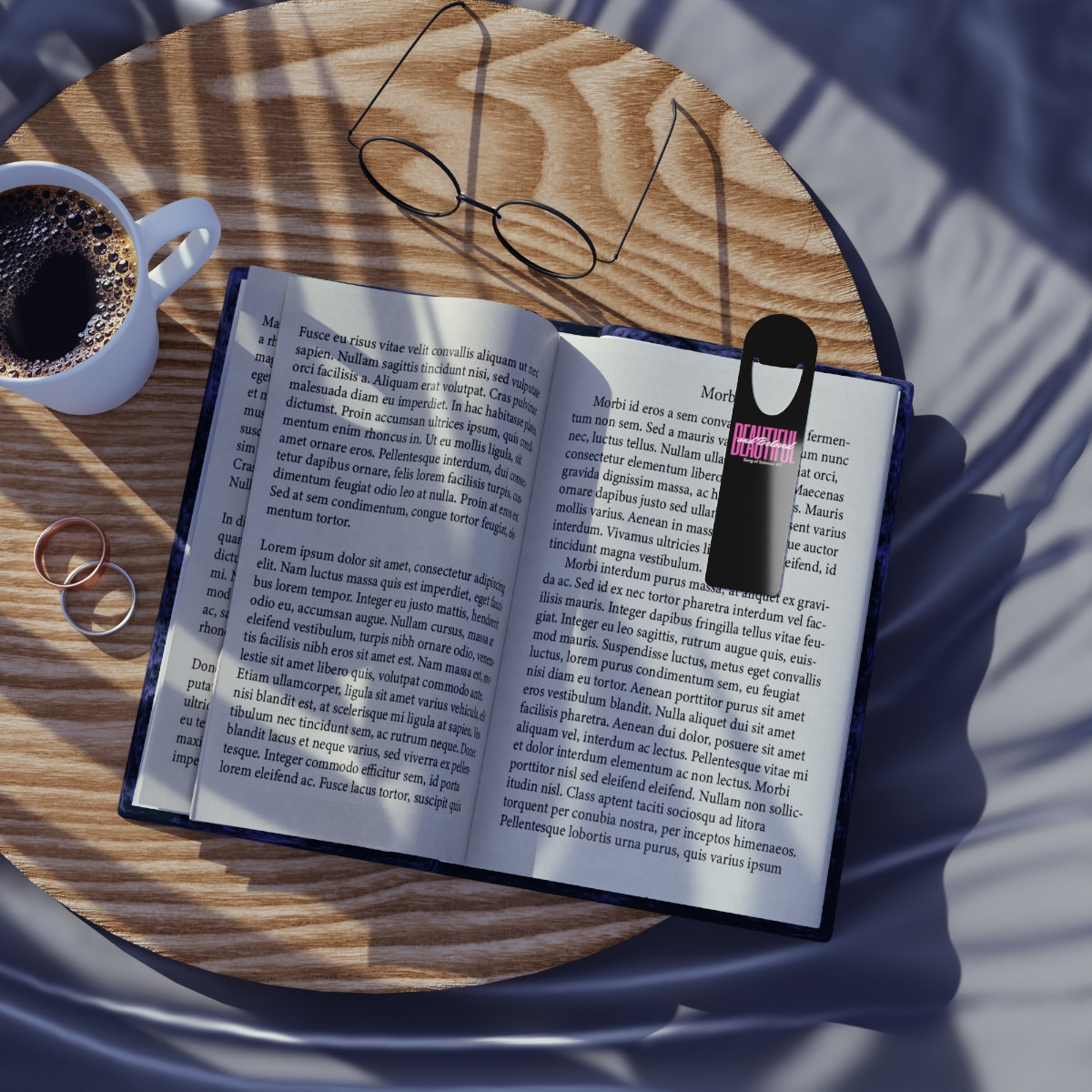 Beautiful & Beloved - Black Bookmark