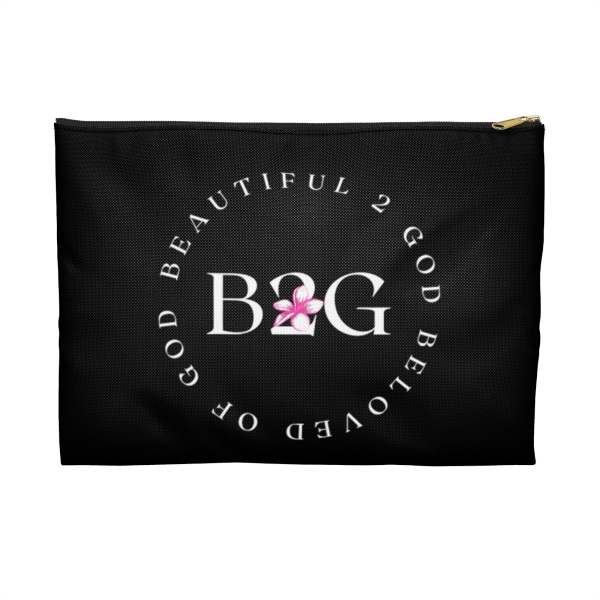 B2G: Beautiful 2 God - Black Accessory Pouch