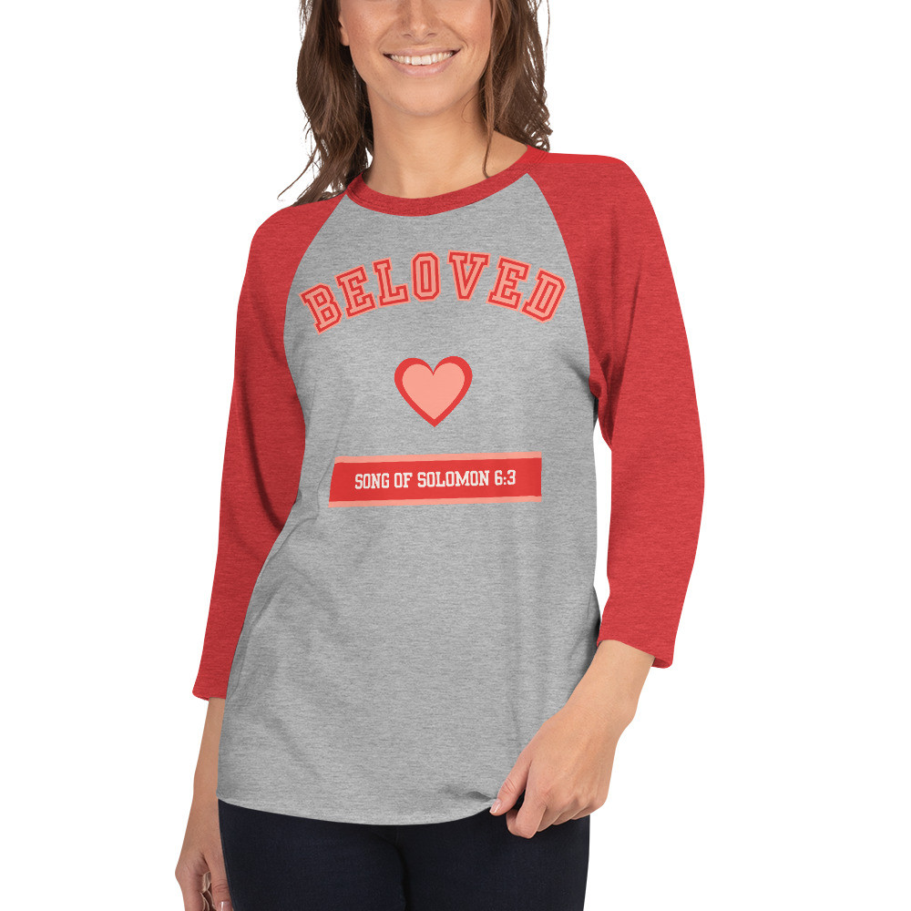 LIMITED EDITION: BELOVED - 3/4 Sleeve Raglan Tee