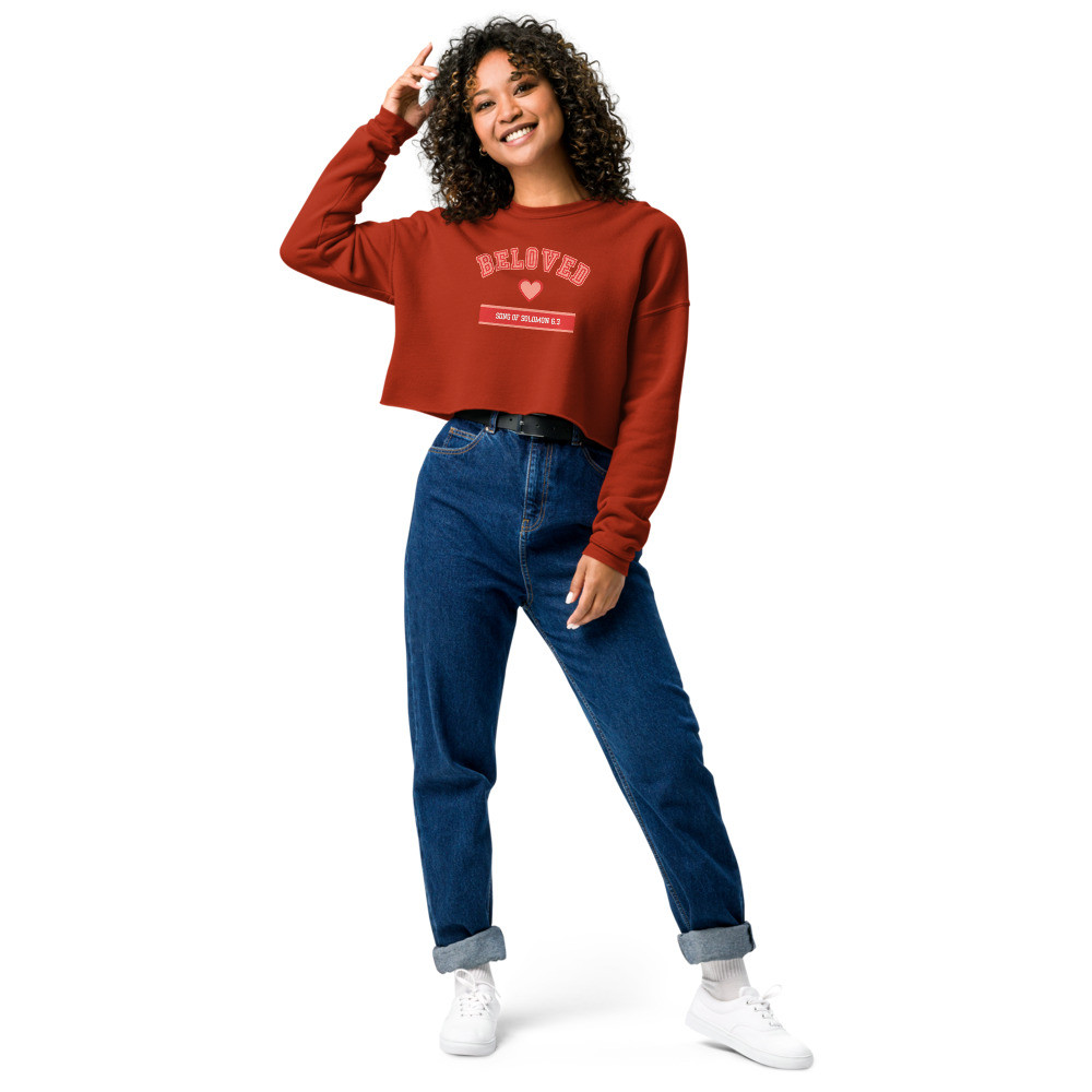 LIMITED EDITION: BELOVED Crop Sweatshirt
