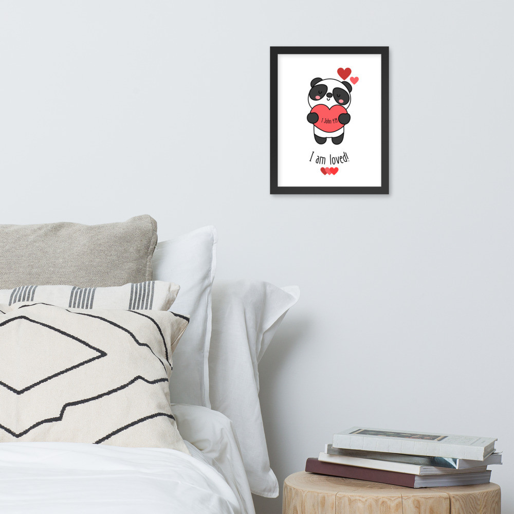 I AM LOVED - Framed Wall Art