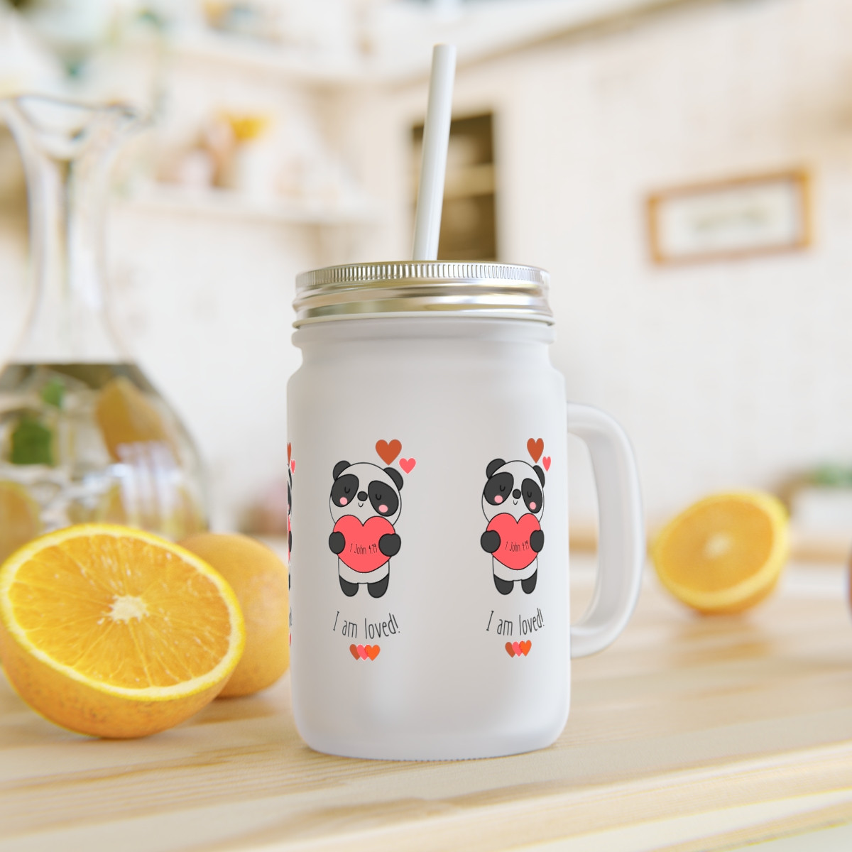 LIMITED EDITION: I AM LOVED Mason Jar