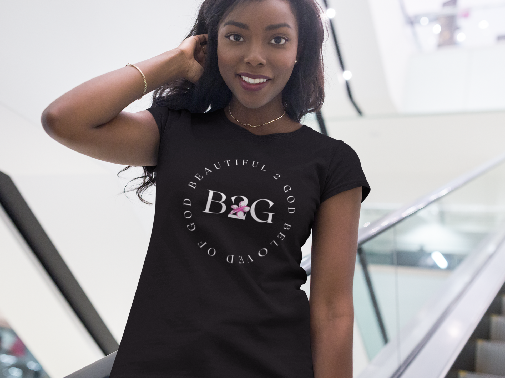 B2G: Beautiful 2 God - Women's Short Sleeve T-shirt