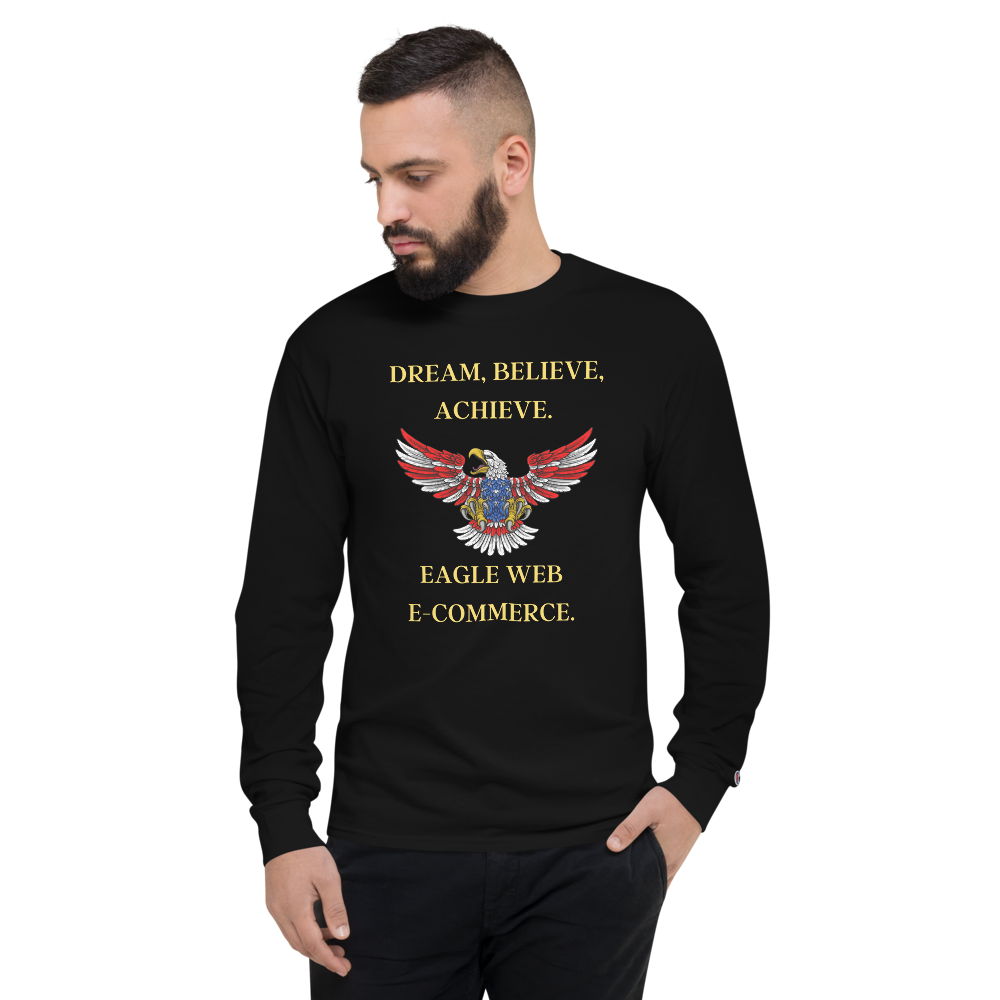 Eagle Web e-commerce Men's Champion Long Sleeve Shirt