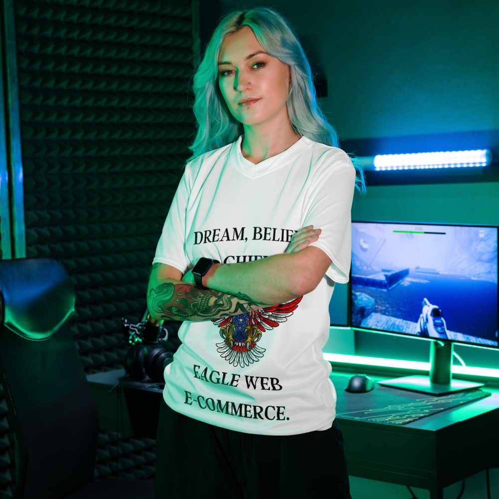 Recycled unisex sports jersey