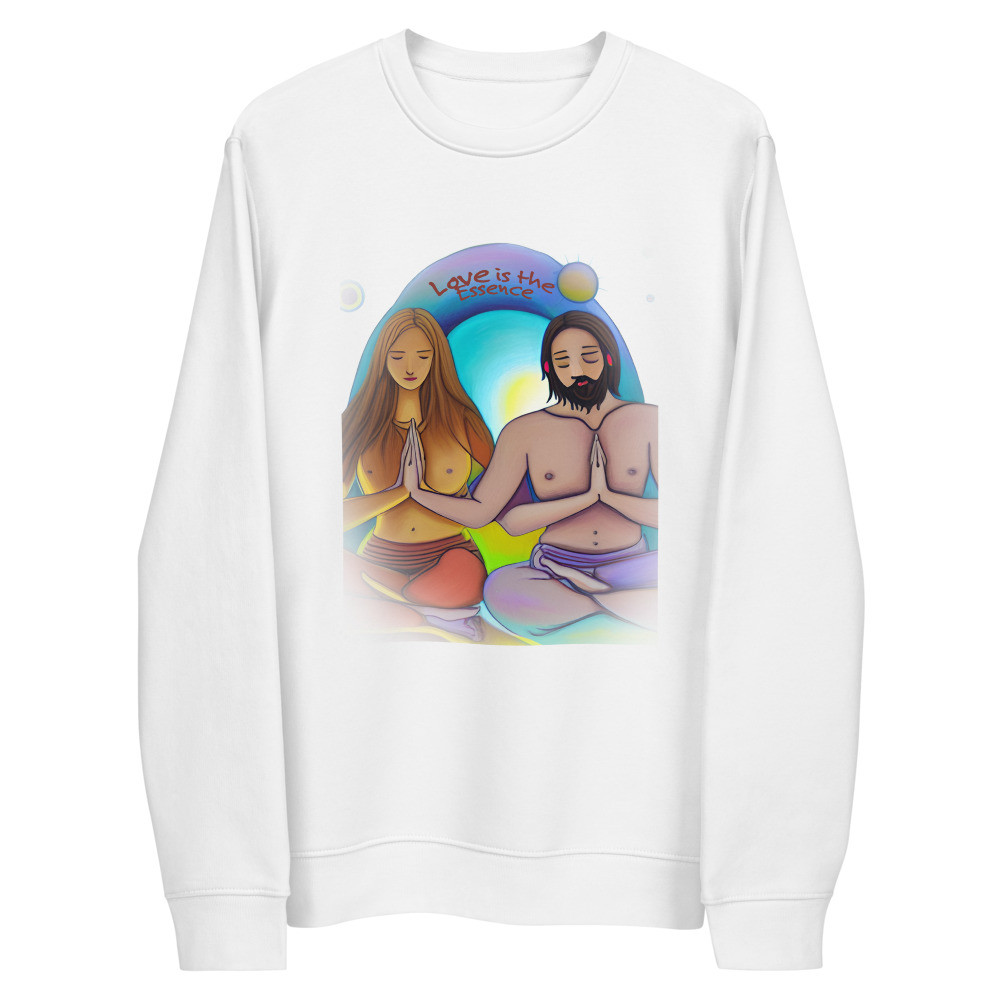 Love is the Essence eco sweatshirt
