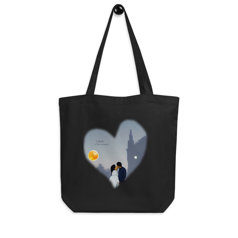 "Love is the answer" Eco Tote Bag