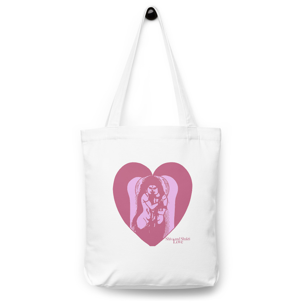 Shiva & Shakti Love - Cotton tote bag