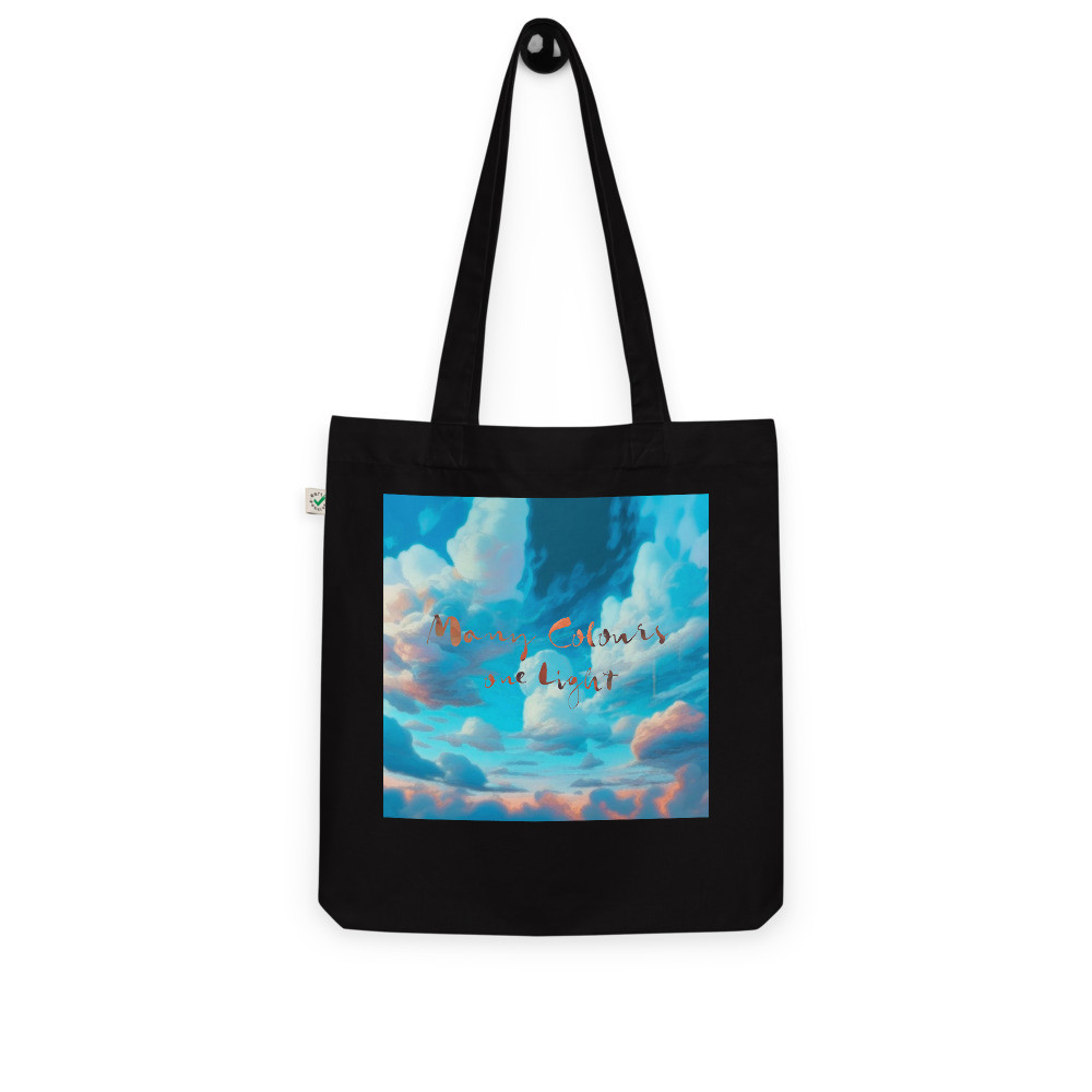 Organic fashion tote bag ONE LIGHT