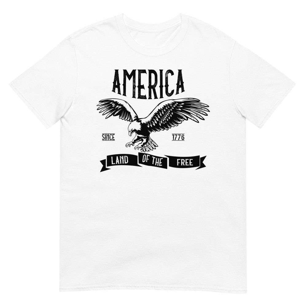Flying Eagle Land of the Free T-shirt