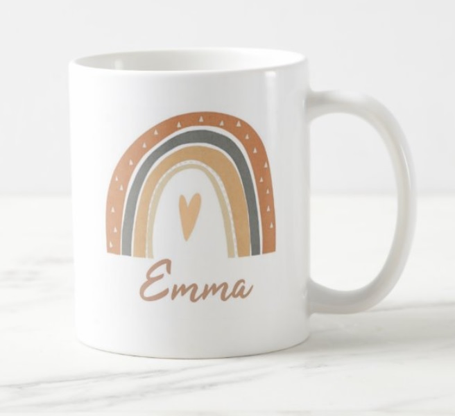 R005 Rainbow Print Mug