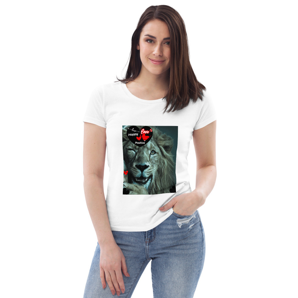 Women's Giftwic Lion-Themed Eco Tee