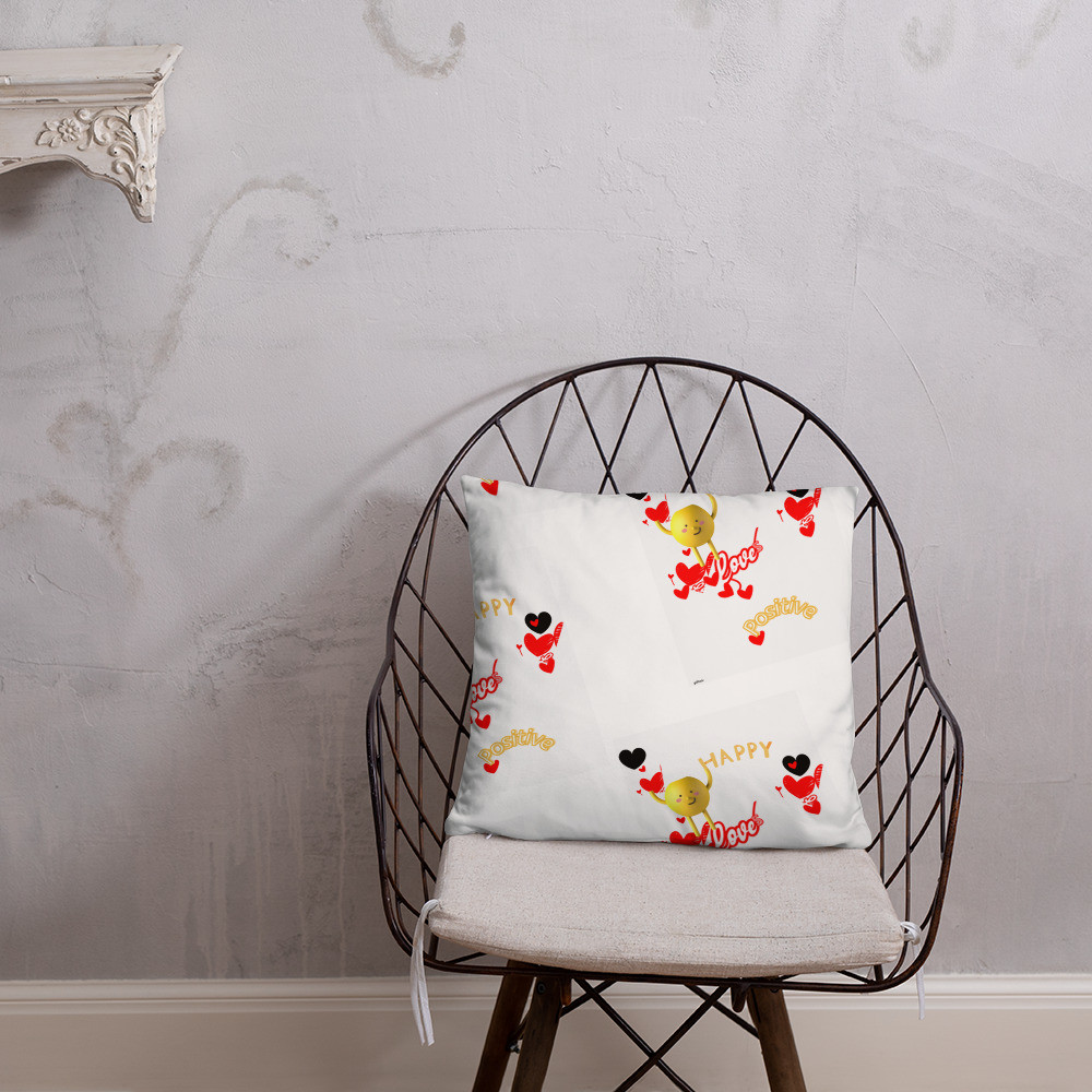 Giftwic Front Back Design Pillow