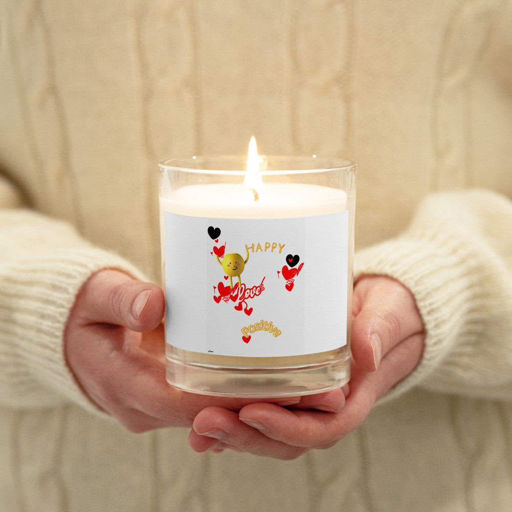 Giftwic Glass Jar Soy Wax Candle
