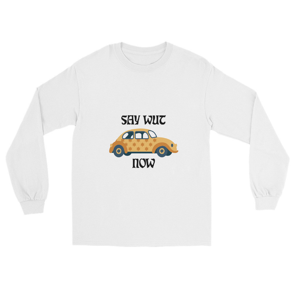 Men's Long Sleeve Shirt (SAY WUT)