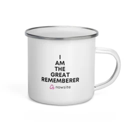 I Am The Great Rememberer - Enamel Mug