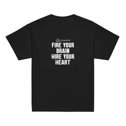 Fire Your Brain, Hire Your Heart – Youth T-Shirt
