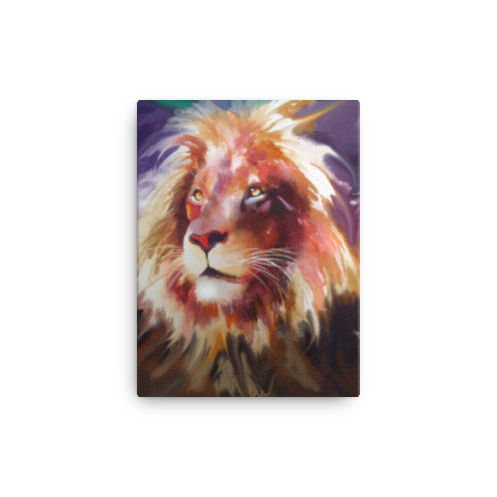 "He Will Roar Like a Lion" Canvas
