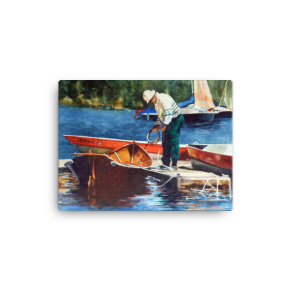 "Quiet Companions" Canvas Print