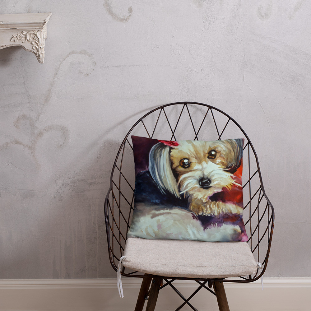 "Angel Eyes" Basic Pillow