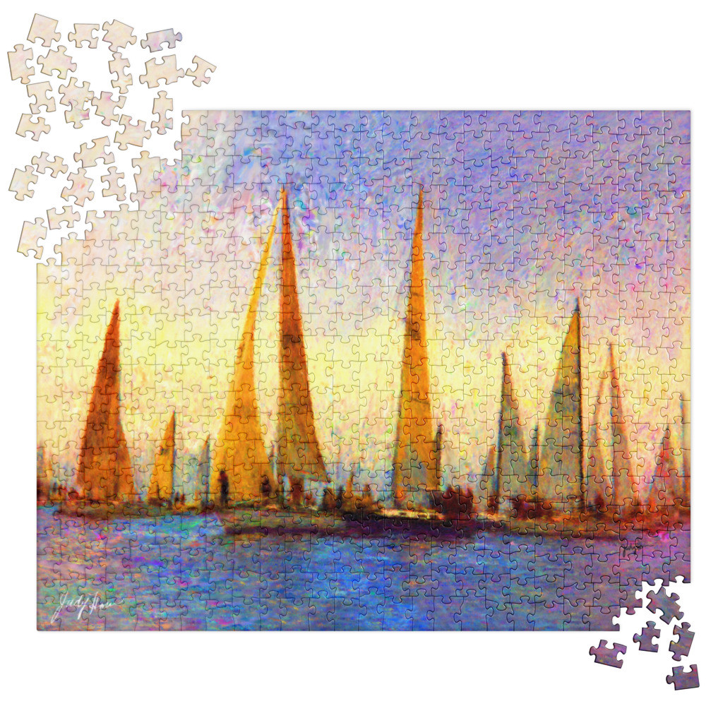 Sunset Sails Jigsaw puzzle