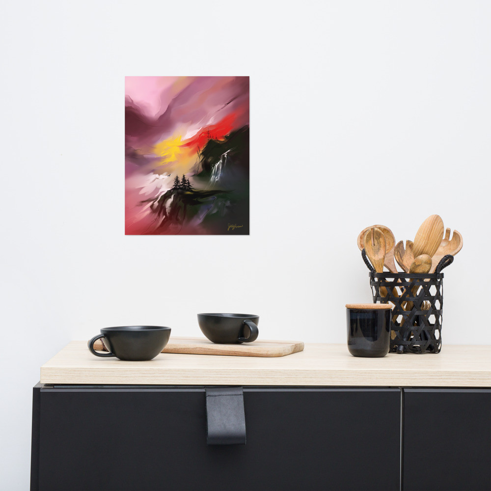 Three Tree Point - Matte Finish Poster
