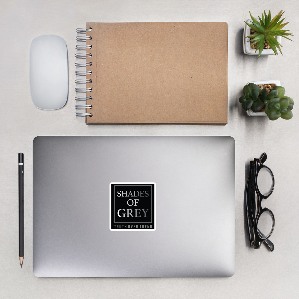 Shades of Grey stickers