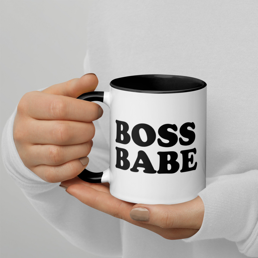 Boss Babe - Mug with Color Inside