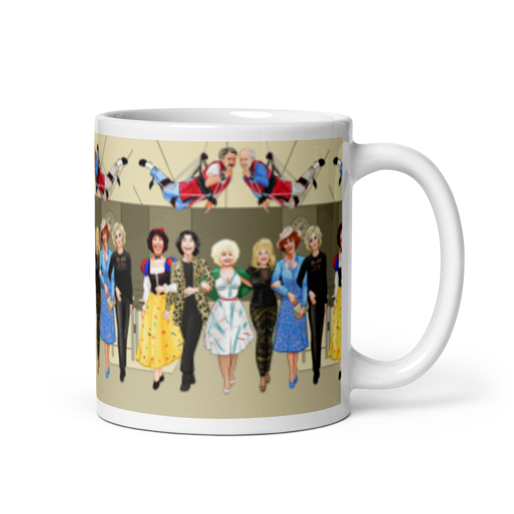 Still Working 9 to 5 - White Glossy Mug
