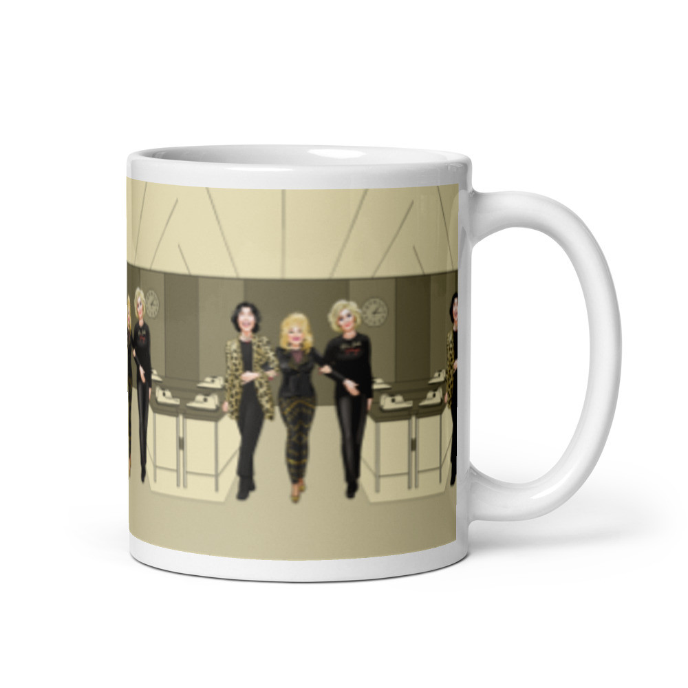Still Working 9 to 5 - White Glossy Mug