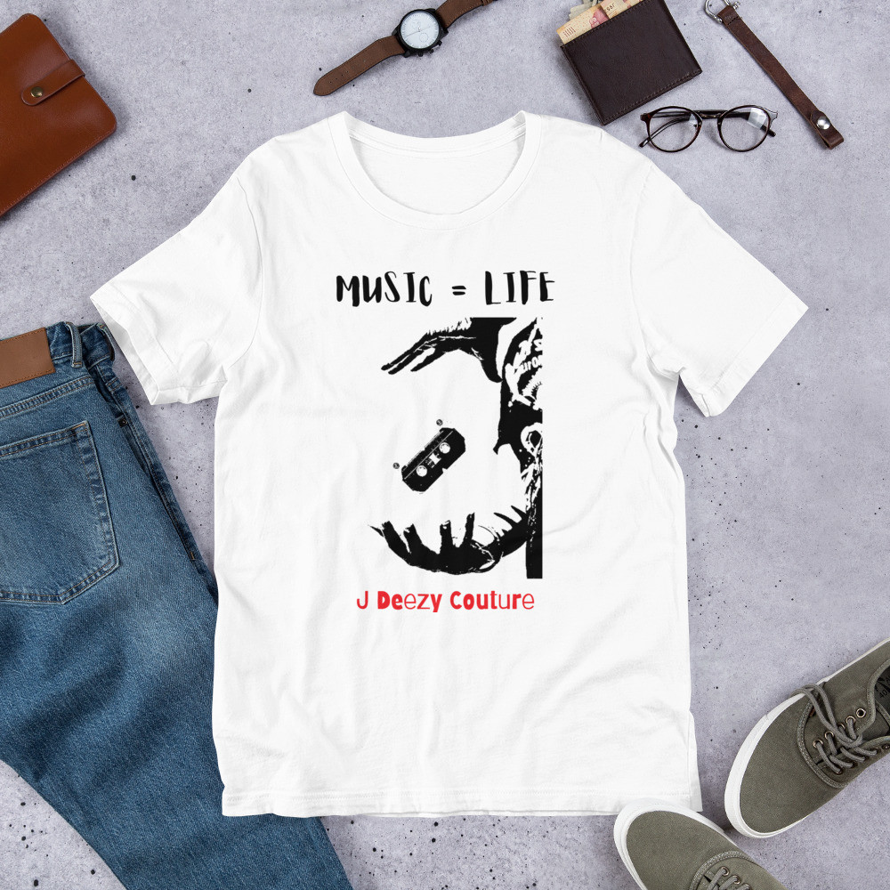 Music = Life Unisex Tee